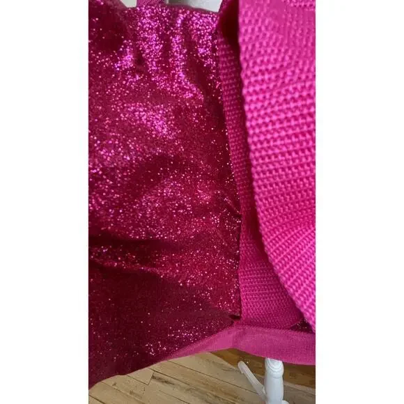 Bixbee Kids' Sparkalicious Bling Dance/Sports/Gymnastic Raspberry Lrg Duffle Bag - Picture 8 of 16